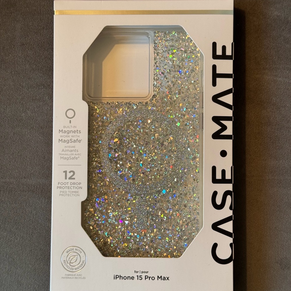 Case-Mate iPhone 15 Pro Max Case - Twinkle Disco [12ft Drop Protection]